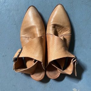 Free People Leather Mules